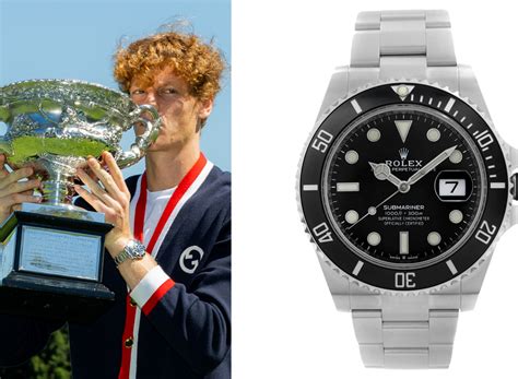 jannik sinner rolex.